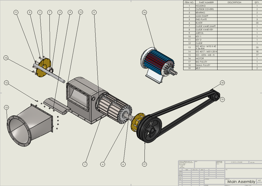 10KW crossflow turbine prototype